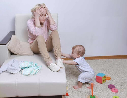 Mamma stanca.