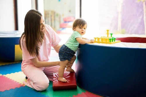 Attività fisica per bambini.