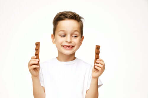 Cioccolato al bambino: fa bene alla salute?