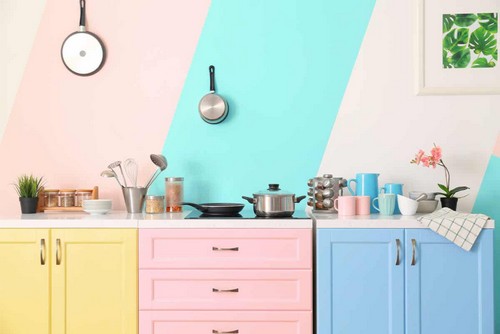 I colori della cucina.