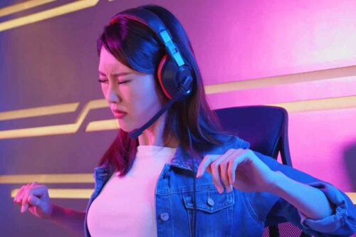 Eplayer con mal di schiena.