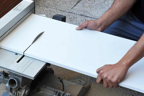 Pannello di melamina.