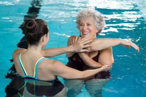 Benefici del nuoto in caso di lesioni.