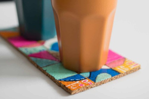 Sottopentola in compensato.