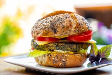 Hamburger di patate e spinaci