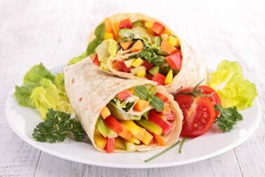 4 deliziosi involtini vegetariani