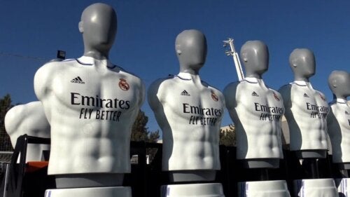 La barriera robotica del Real Madrid