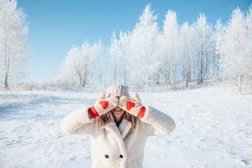 cura degli occhi in inverno