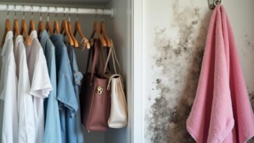 La guida per eliminare l'odore di muffa dagli armadi